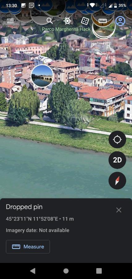 Vicino Al Prato Della Valle Intero Appartamento Parcheggio Facile Di Fronte Padua Exterior foto